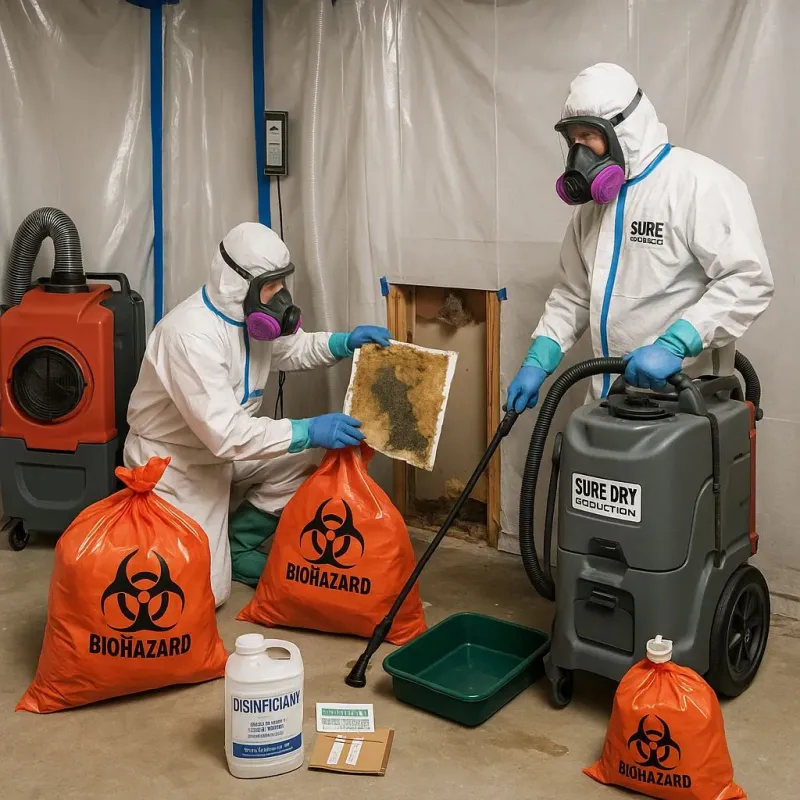 Contaminated Water Handling Protocols process in Bolivar Peninsula, TX