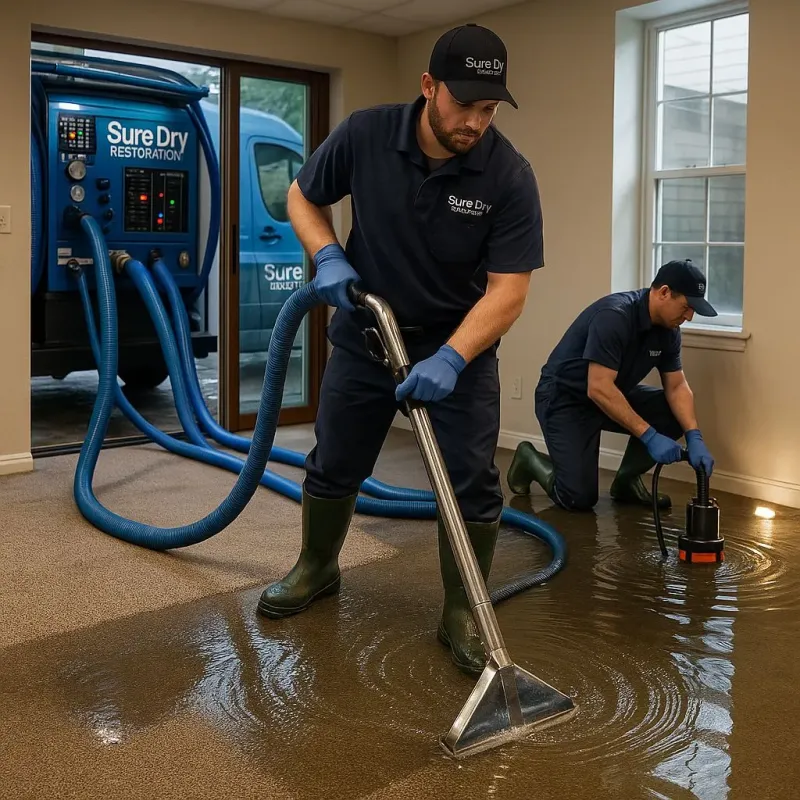 Water Extraction and Removal process in Bolivar Peninsula, TX